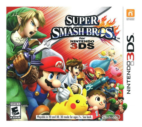 Super Smash Bros Nintendo 3ds  