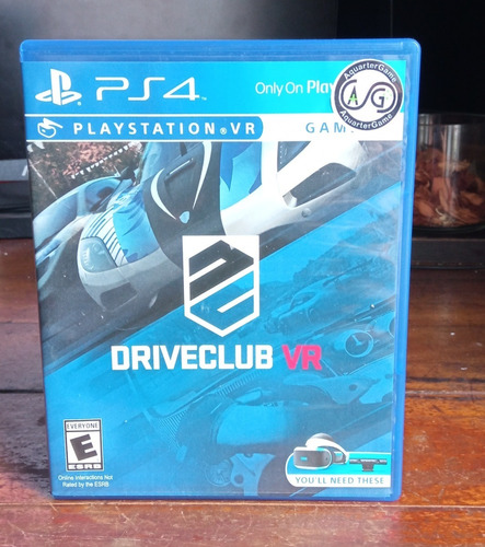 Juego De Ps4 Driveclub Vr Playstation 4