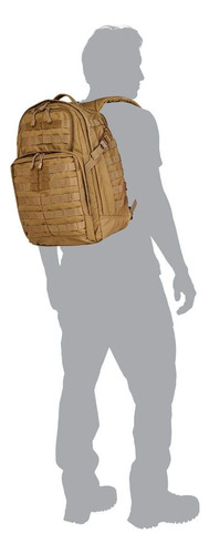 Mochila 5.11 Tactical Rush 24 2.0 37l Com Compartimento Para