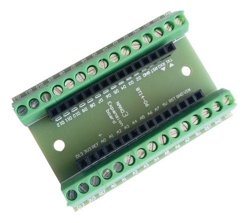 Base Adaptador Terminales De Tornillo Arduino Nano [ Max ]