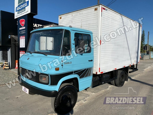 Mercedes Benz Mb 608 D 1984 Com Báu 4,50 X 2,20