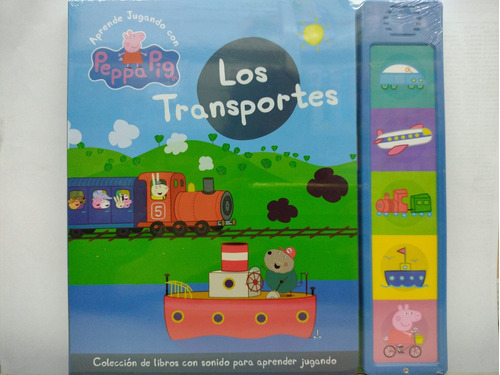 Libros Con Sonidos Peppa Pig Clarín N°3 Los Transportes