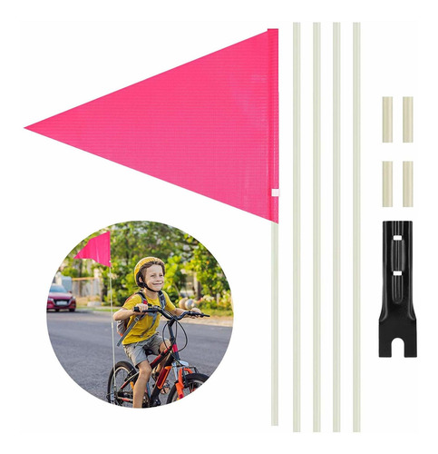 Nother Bandera De Seguridad Para Bicicleta De 6 Pies Con Pos