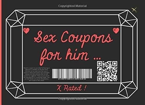 Book : Sex Coupons For Him 50 X Rated, Sexy, Dirty, Naughty