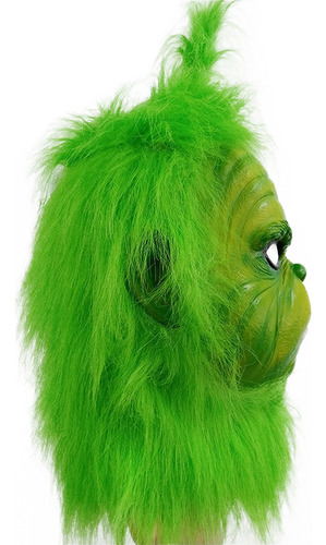 Máscara Navideña Para Cosplay, Divertida Máscara De Látex Pa
