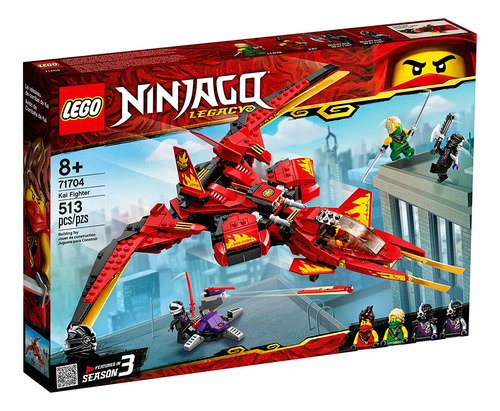 Lego Ninjago Avión De Combate De Kai 513 Piezas - El Rey