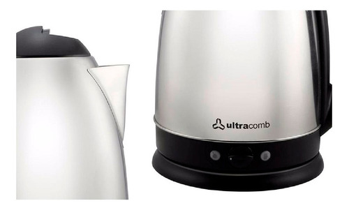 Imagen 3 de 3 de Combo Pava Electrica Pe4906 Ultracomb + Cafetera Ca7108 Yelm