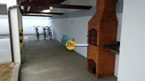Excelente Apartamento Com 2 Dormitórios À Venda, 80 M² Por R$ 295.000,00 - Recreio - Rio Das Ostras/rj - Ap0703