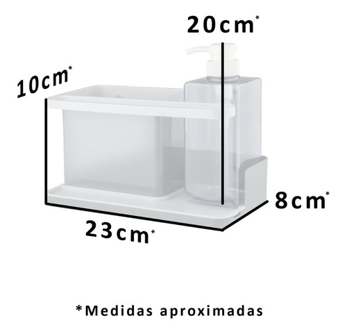 Imagen 2 de 7 de Porta Articulos Para Lavaplatos