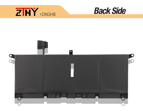 Zthy Batería Para Laptop Dxgh8 De 52 Wh Para Dell Xps 13 937