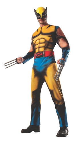 Disfraz De Wolverine De Lujo Para Adultos Marvel Universe