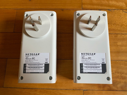 Kit Red Interna Netgear Powerline 1200 - Único En El Sitio!