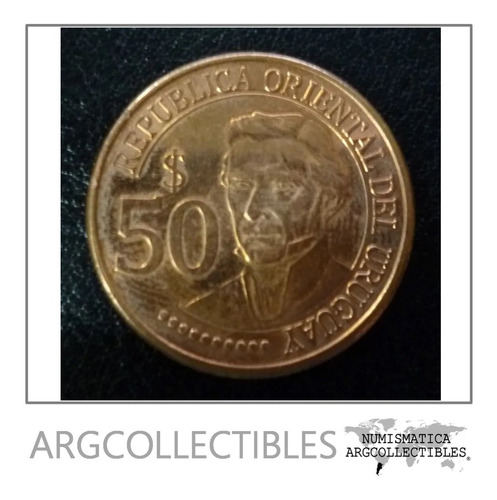 Uruguay Moneda Bicentenario Hechos Históricos 50 Pesos 2011