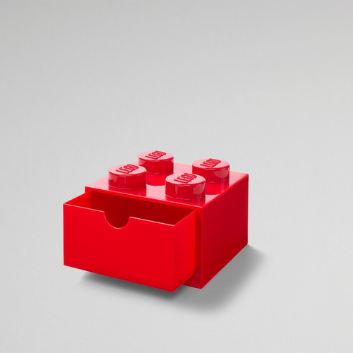 Imagen 6 de 10 de Lego Contenedor Bloque Cajon Apilable Mesa Escritorio Desk 4