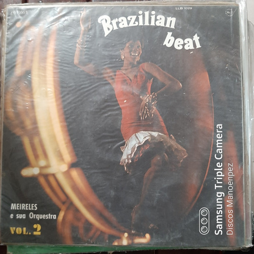 Vinilo Meireles E Sua Orquestra Brazilian Beat Volumen 2 Br1