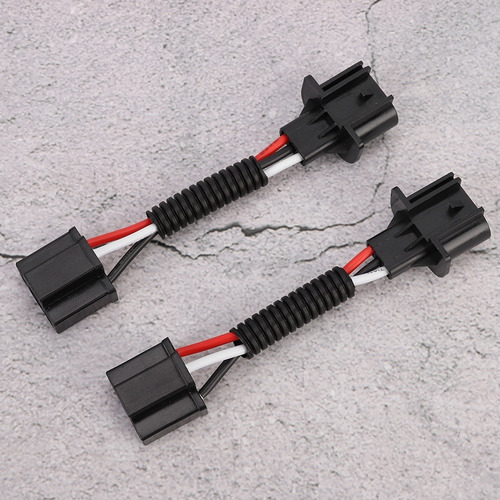 2pcs Para H13 Macho Para Adaptador Fêmea H4 75w Farol