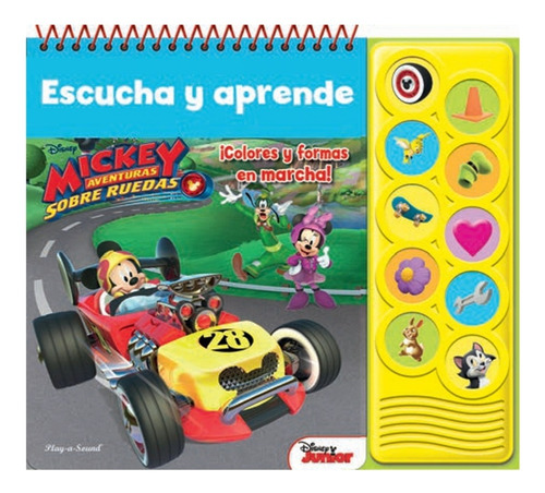 Mickey Mouse Escucha Y Aprende - Libro Interactivo C/ Sonido