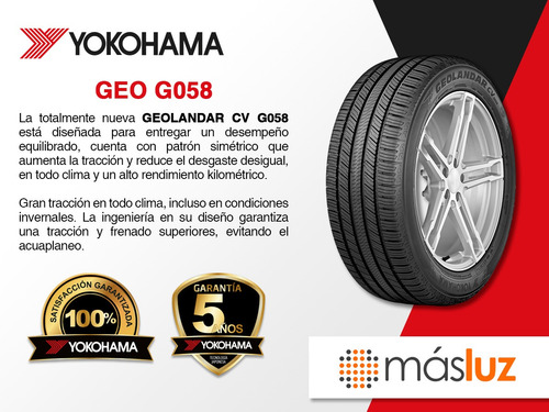 Par Llantas Geo G058 Yokohama 235/60r18 107v