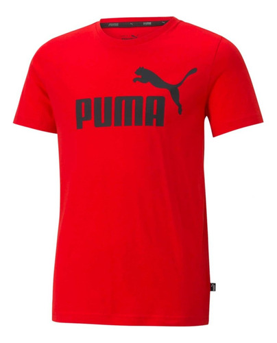 Playera Puma Niño Rojo Logo Tee 586960 11