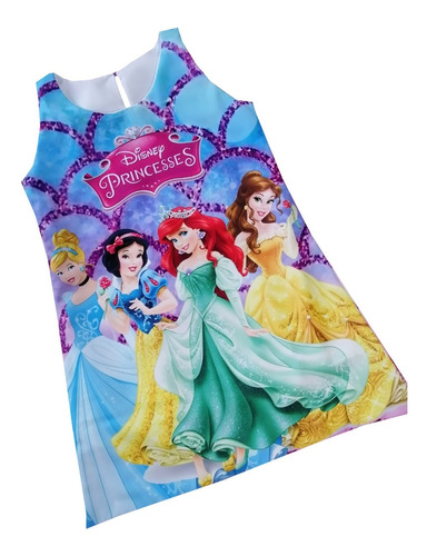 Vestido Para Niñas De Las Princesas Disney  - Cs