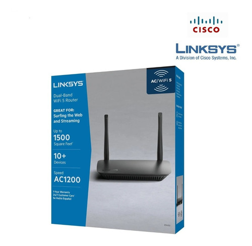 Imagen 1 de 4 de Router Cisco Linksys Inalambrico Doble Banda Ac1000 E5350 