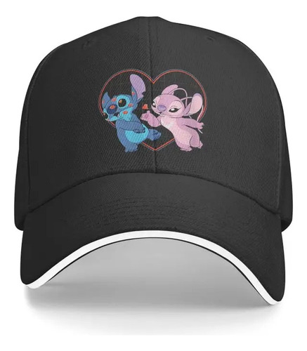 Gorra De Béisbol Stitch Lilo Ajustable Para Adultos