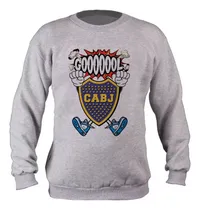Comprar Buzos Adultos Impresos Escudo Boca Juniors Divertidos- 9002