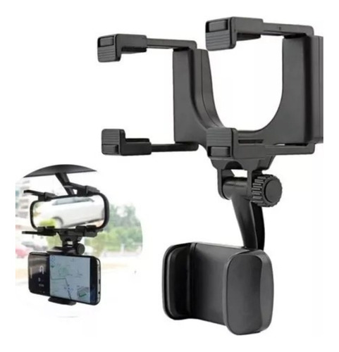 Soporte De Celular Auto Para Espejo Retrovisor