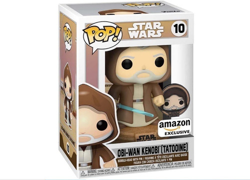 Obi Wan Kenobi (tatooine) 10 Exclusivo Amazon Funko Pop