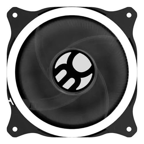 Kit 4 Cooler Fan 120mm 12cm Led Branco Ring Gamer Ventoinha