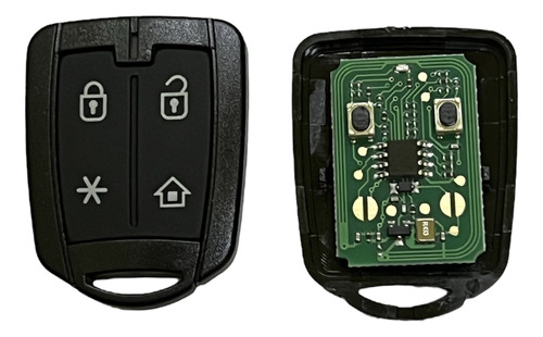 Telemando Control 4 Botones 433 Mhz Ic300 Keyfad Un20001