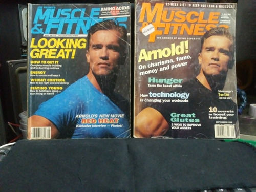 Arnold Schwarzenegger Revistas Muscle & Fitness Importadas