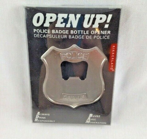 Imagen 4 de 4 de Destapador Símbolo De Policia