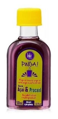 Lola Pinga! Óleo De Açaí E Pracaxi Pré E Pós Química 50ml