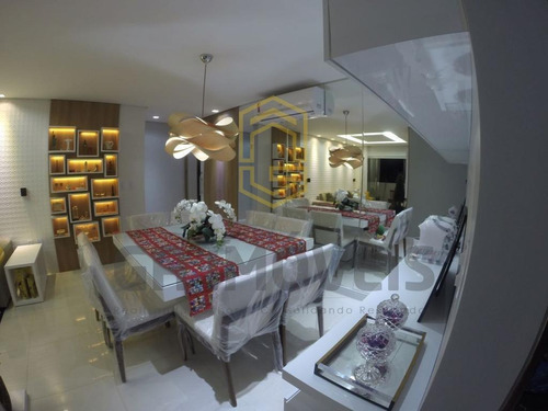 Imagem 7 de 13 de Apto Nascente C/ Varanda, Mobiliado E Decorado Na Ponta Verde, 2 Quartos, 1 Suíte, Por 490mil! - 1226