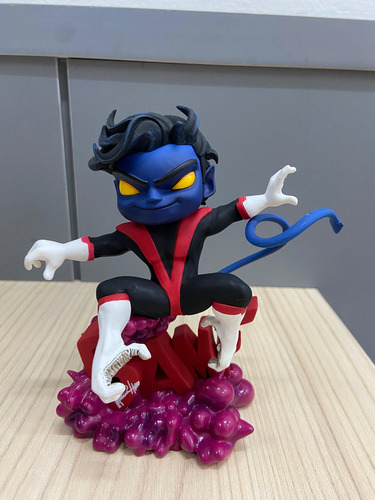 Iron Studios X-men - Minico Nightcrawler ( Noturno) Leia! (Usado)