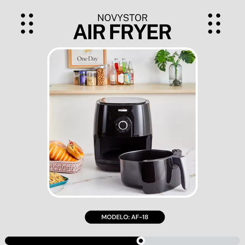 Freidora De Aire Manual 5l, Saludable Y Sin Aceite, 1350w