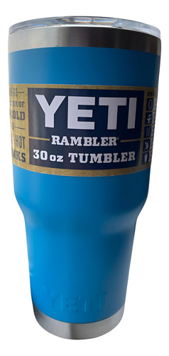 Yeti 30oz Termo Tapa Magslider Térmico 887ml Azul Neon 2