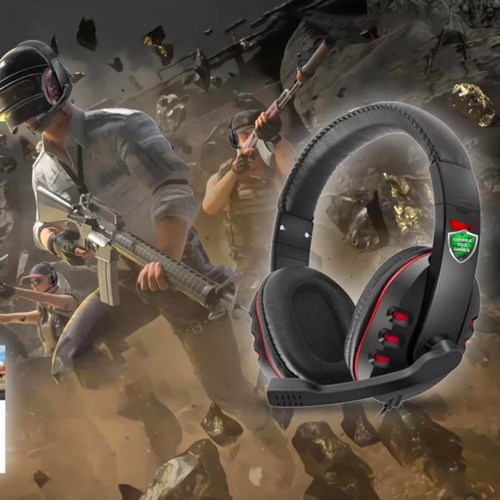 Imagem 7 de 8 de Headset 7.1 Com Fio Stereo Guerra Dos Games Ps5 Novidade P2