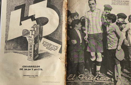 El Gráfico, Nº 531 Antigua Revista Fútbol Deportes 1929