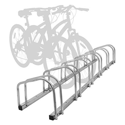 Soporte Base Estacion Bicicletas 6 Lugares 1.6m Ajustable