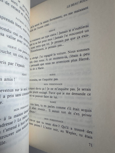 Le Beau Rôle. Louis Gardel. (frances) (Usado)