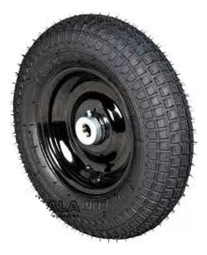 Roda Pneu De Carrinho De Mão Carriola Com Câmara Completo