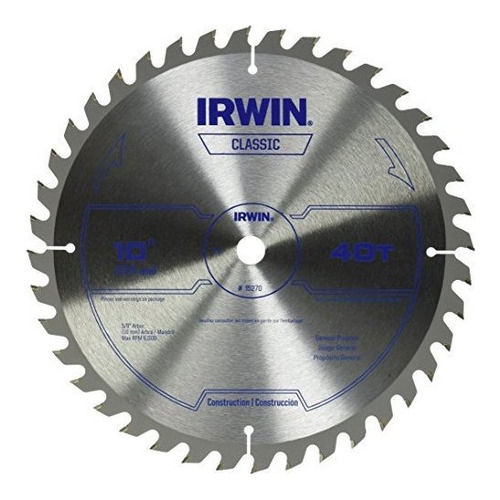 Irwin Tools Classic Series Carbide Table / Mitre Sierra Circ