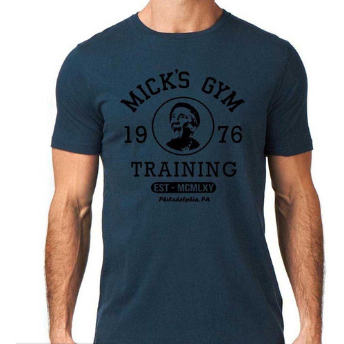 Remera Rocky Mick's Gym 100% Algodón Calidad Premium