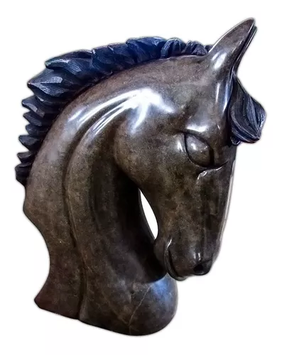 Escultura Xadrez Cavalo 23cm Espressione - Camicado