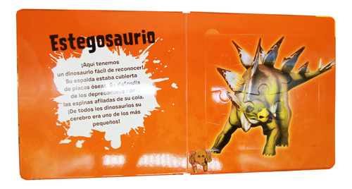 Mi Primer Libro De Rompecabezas Dinosaurios /3 Rompecabezas