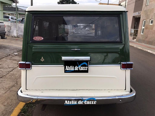 Imagem 6 de 14 de Ford Rural 4x2 1972 Original Com Placa Preta Ateliê Do Carro