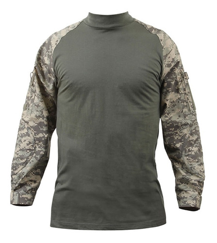 Buzo Polera Comando Special Ops Mangas Ripstop Camo Digital