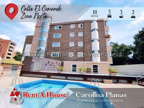 Apartamento En Venta En Maracay, Zona Norte Calle El Comando 23-18986 Cp